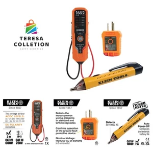 Spannungsset, elektronischer AC/DC-Tester, GFCI Steckdosentester und berührungsloser Pe... - Bild 1 von 13