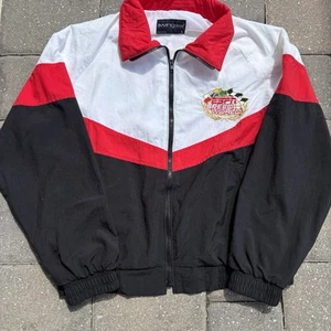 Vintage Swingster ESPN Speed World Logo Embroidered Large Jacket - Picture 1 of 6