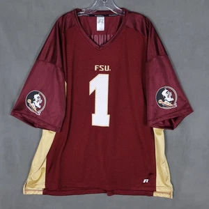 Florida State Seminoles Jersey Mens 3XL Russell Athletic Noles NCAA Football #1 - Picture 1 of 10