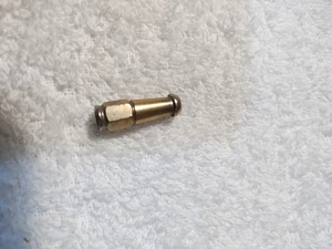 1920s Wm. Lange Paramount Banjo Tension hook nut, Gold plated, open end - Picture 1 of 2
