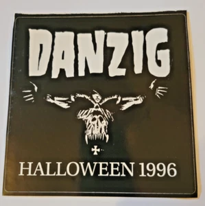 Vintage 1996 DANZIG Halloween Concert Promo Decal Sticker - Picture 1 of 1