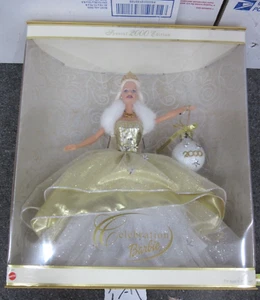 Holiday Special 2000 Edition Celebration Barbie Doll with Keepsake Ornament NEW - Picture 1 of 9