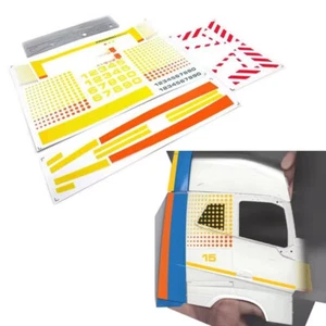 1 Set UV Aufkleber Für 1/14 Tamiya RC -LKW Volvo FH16 56375 56360 56362 - Bild 1 von 8