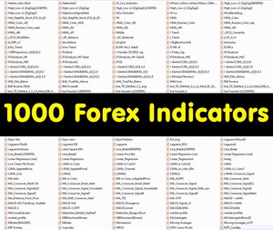 1000 Forex Indicators collection MT4