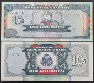 2004 Haiti 10 Gourdes Banknotes UNC - Picture 1 of 1