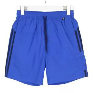 Adidas Bademode Herren Klein Verstellbare Taille Netzfutter Blau Hineinschlüpfen - Bild 1 von 8