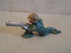 BARCLAY POD FOOT MACHINE GUNNER SOME PAINT CHIPS VG CONDITION - Picture 1 of 2