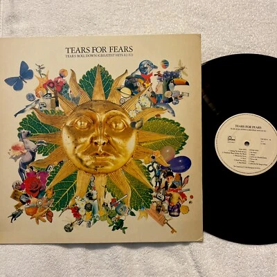 Tears for Fears - Tears Roll Down (Greatest Hits 82-92) - VINYL RECORD LP : RARE - Image 1 of 4