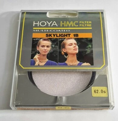 Hoya HMC 62mm Skylight 1B Glass Lens Filter Japan Genuine 62 mm Multi-Coated - Image 1 of 4