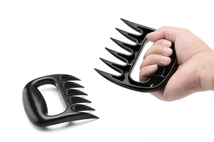 Paquete de 2 garras trituradoras de carne para barbacoa - horquillas para parrilla y ahumador para carne de extracción rápida - Imagen 1 de 7