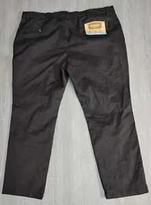 The Foundry Big & Tall Temp Flex Dress Pants Black Stretch 46x29 - Picture 1 of 6