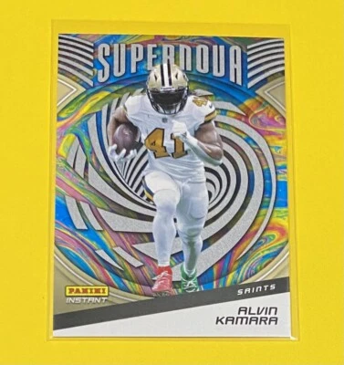 2021 Panini Instant Alvin Kamara SUPERNOVA 1/3357 SP New Orleans Saints #S16 🔥 - Image 1 of 2