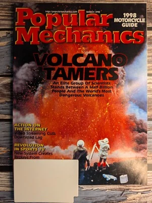 Popular Mechanics - March 1998 - Volcano Tamers - Motorcycle Guide Foto 1 de 3