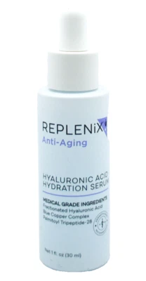 Suero de hidratación con ácido hialurónico antienvejecimiento Replenix 1 fl. oz/30 ml *Nuevo Foto 1 de 3