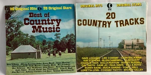 Vinyl Lp Record 33 12" Music WA343/WA344 2X COUNTRY HITS PAIR MUSIC - Picture 1 of 8