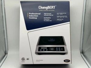 ChangBERT Portable Induction Cooktop NSF Certified Pro Induction Hot Plate 1800w - Picture 1 of 2