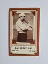 1975 FLEER LAUGHLIN PIONEERS of BASEBALL #6  Dan Brouthers  COLONELS  EX  A