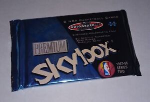 1997-98 Skybox Premium Series Two NBA Basketball RARE Sealed Unopened Hobby Pack