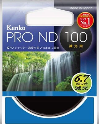 Kenko ND Filter PRO-ND100 52mm 1/100 for For light intensity control 442531 NEW - Image 1 of 4