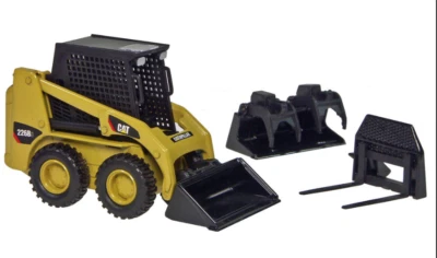 NORSCOT 1/32 CAT CATERPILLAR 226 SKID STEER LOADER W/ WORK TOOLS # 55036 NO BOX - Image 1 of 4
