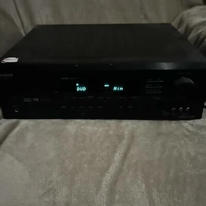 Onkyo HT-R500 Dolby Digital DTS 5.1 Surround AV Receiver No Remote As Is - Picture 1 of 11