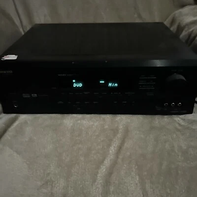 Onkyo HT-R500 Dolby Digital DTS 5.1 Surround AV Receiver No Remote As Is - Image 1 of 4
