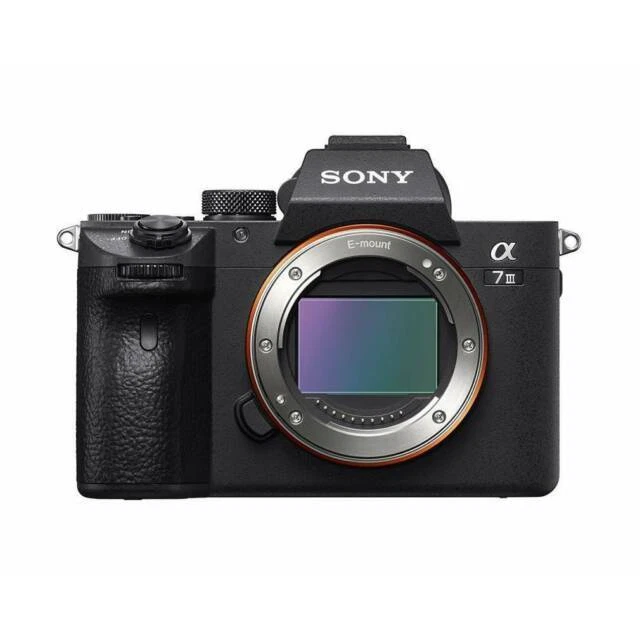 Sony Alpha A7 III 24.2 MP Mirrorless Camera - Black (Body Only)
