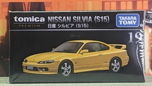 TOMICA PREMIUM #19 NISSAN SILVIA (S15) 1/62 SCALE NEW IN BOX USA STOCK! - Picture 1 of 6