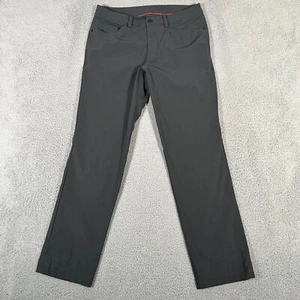 Lululemon Hose Herren Größe 32x31 grau ABC Chino Freizeit Stretch Performance LESEN - Bild 1 von 11