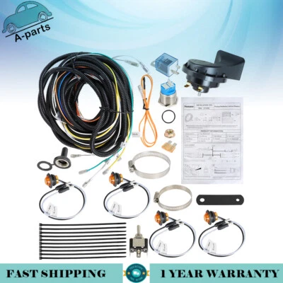 New Turn Signal Light Kit w/Horn For 2007 John Deere Gator TE Pug & Play LED - Image 1 of 4