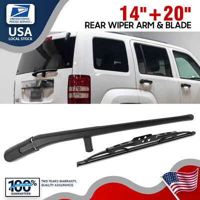 Rear Windshield Wiper Arm & Blade Fits For JEEP LIBERTY 2008 2009 2010 2011 2012 - Image 1 of 4