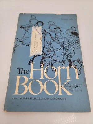 1982 February, The HORN BOOK Magazine Blue 0018-5078 - Image 1 of 4