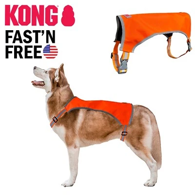 Kong Reflective Dog Safety Vest Walking High Visibility Outdoor Harness - Image 1 of 4