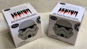 Star Wars Legion Vinyl Figure Stormtrooper Helmet Serie 1 Blind Box Lotto di 2 - Foto 1 di 8