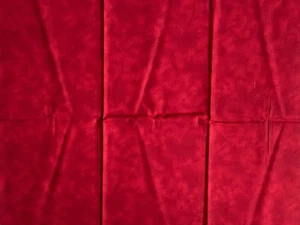 Mezcladora moteada John Louden Claret medio metro 0,5 m tela 100 % algodón - Imagen 1 de 5