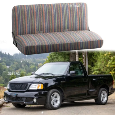 Cubiertas de asiento de auto manta de sillín de banco de camioneta para Ford F-150 F-250 F350 multicolor Foto 1 de 4
