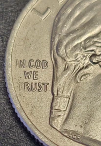 2022 P Anna May Wong In Cod We Trust / strike thru grease on letter T in Trust - Picture 1 of 3