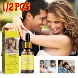 1/2x Pheromone Infused Essential Oil 10ml Pheromone Oil For Men To Attract Women
