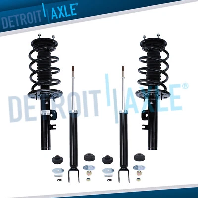 Front Struts Coil Spring Rear Shock Absorbers for 2009 2010 2011 2012 Ford Flex - Image 1 of 4