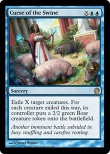MTG - CURSE OF THE SWINE - Theros (R) - Picture 1 of 1