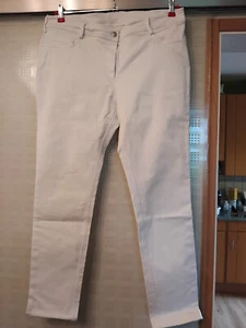 Damen Arbeitshose Gr. 42 weiß von Leiber - Bild 1 von 3