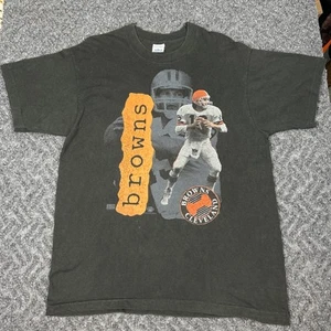 Vintage Cleveland Browns T Shirt Men’s XL Single Stitch Bernie Kosar 1987 - Picture 1 of 8