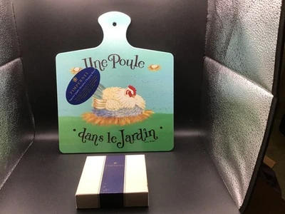 Pimpernel Cork Backed Placements Set of 6 "In the Garden" And Cutting Board - Image 1 of 4