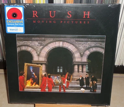 RUSH MOVING PICTURES RED LP LIMELIGHT VITAL SIGNS TOM SAWYER WITCH HUNT YYZ - Image 1 of 4