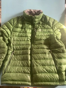 L.L.Bean Ultralight 850 Goose Downtek Puffer Jacket Mens L Coat Insulated Green - Picture 1 of 5