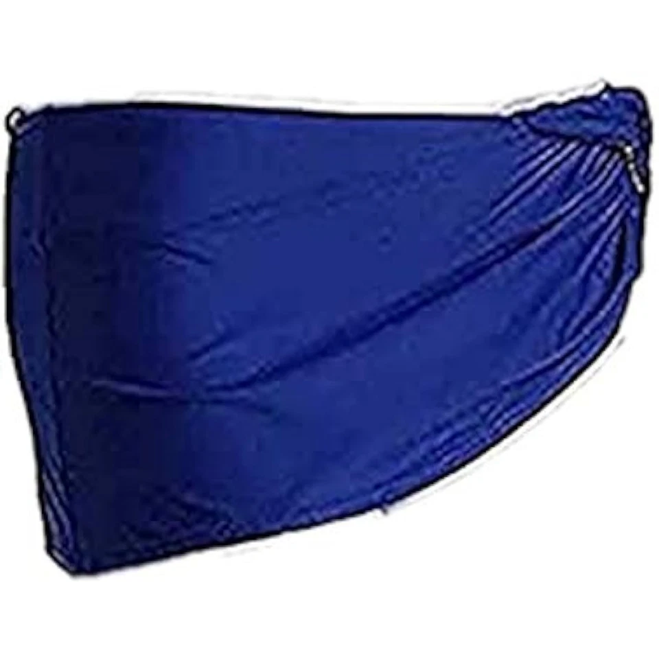 Perry Ellis Ladies Twisted Ring Skirt Bikini Bottom True Blue - Image 1 of 1