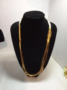 JTV Southwest Style 18k Gelbgold über Sterlingsilber Halskette - Bild 1 von 4