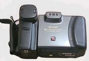 Sharp 8 Viewcam VL-E34H Video Camcorder schwarz 8x Power Zoom Autofokus für Ersatzteile - Bild 1 von 1