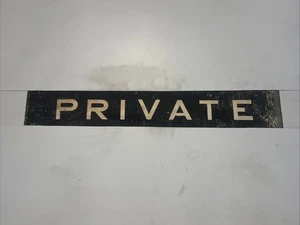 PRIVATE -  X1 Lincolnshire 1960s Bus Destination Blind 30” Gift - Picture 1 of 8