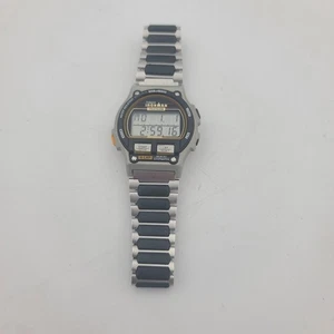 Vintage Timex Ironman Uhr 38mm Herren Digital 8 Runden neue Batterie 8" - Bild 1 von 9